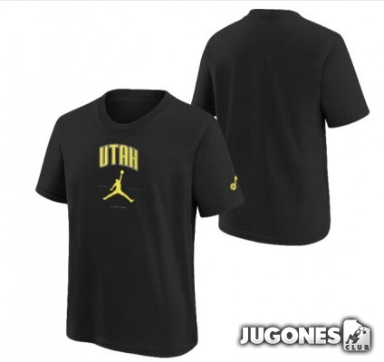 NBA Jordan Cities Utah Jazz Tee