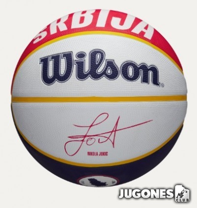 Balon Nicola Jokic NBA Player Serbia