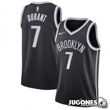 Big Kids` NBA Brooklyn Nets Kevin Durant Jersey