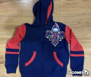 Sudadera con Cremallera New Orleans Pelicans Jr