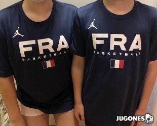 Camiseta Nike Practice Francia Jr