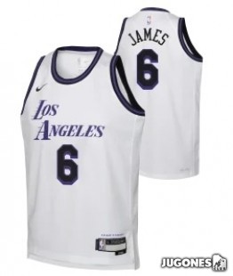 NBA Ángeles Lakers Swingman Jersey Lebron James `City Edition 22/23`