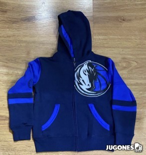 Sudadera con Cremallera Dallas Mavericks Jr