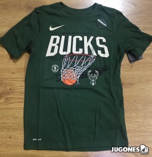Camiseta Dry Milwaukee Bucks