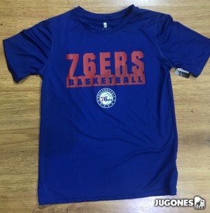 Camiseta Split Dri tek NBA Jr Philadelphia 76Ers