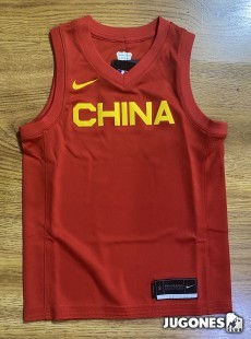 Camiseta China Nike Basket Jr