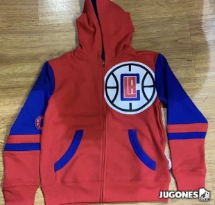 Full Zip Angeles Clippers Jr