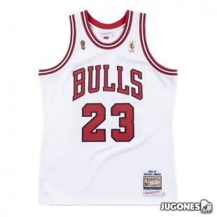 Authentic Jersey Chicago Bulls 1996-97 Michael Jordan