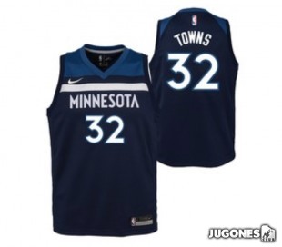 Camiseta Minnesota Timberwolves Tiny Towns Jr