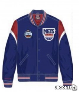 Chaqueta College New Jersey Nets