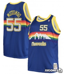 Dikembe Mutumbo Denver Nuggets 1991-1992 Jersey