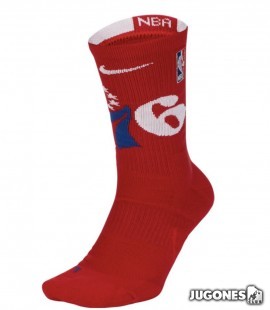 Nike Elite Philadelphia 76Ers Socks