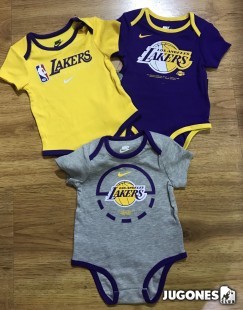 Pack 3 monos Angeles Lakers