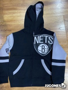 Full Zip Brooklyn Nets Jr