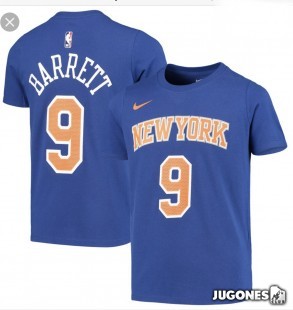 Camiseta RJ Barret New York Knicks Jr