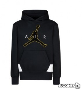 Sudadera Jordan JDB Black & Gold Flc