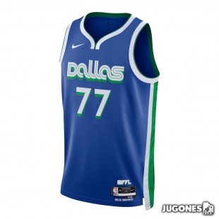 NBA Dallas Mavericks Swingman Jersey Luka Doncic `City Edition 22/23`