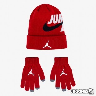 Conjunto gorro y guantes Jordan