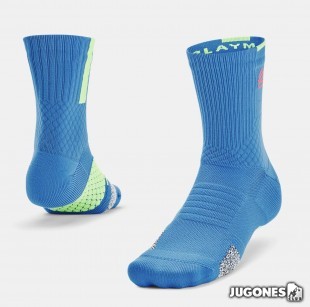 Curry ArmourDry Playmaker Mid-Crew Socks