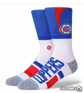 Stance Angeles Clippers Shortcuts 2 Socks