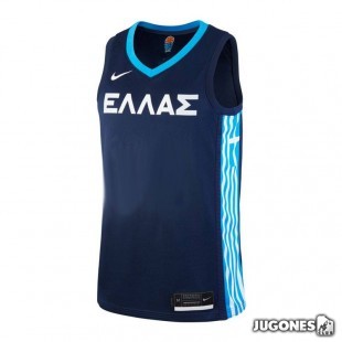 Camiseta Grecia Nike Basket Jr