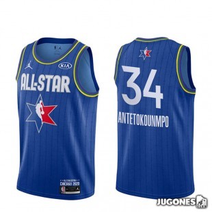 Giannis Antetokounmpo All-Star Edition Jordan NBA Swingman T-shirt
