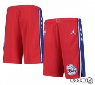 Golden Philadelphia 76ers Jr Short