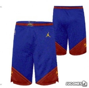 Golden Denver Nuggets Jr Short