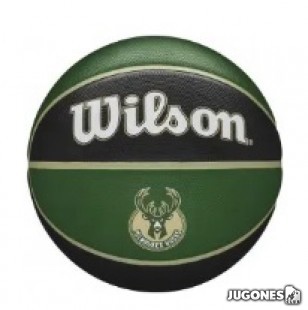 Balon Wilson NBA Team Tribute Milwaukee Bucks