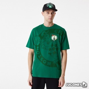 Camiseta New Era Boston Celtics NBA Lifestyle Mesh Oversized