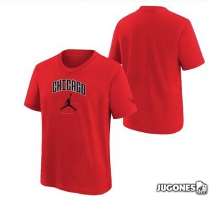 NBA Jordan Cities Chicago Bulls Tee