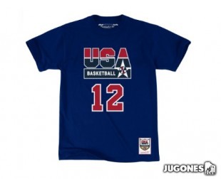 Camiseta Nombre y Numero John Stockton Usa Basketball