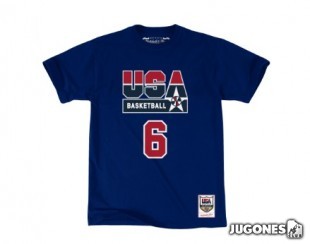 Camiseta Nombre y Numero Patrick Ewing Usa Basketball