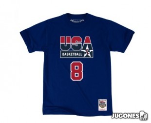 Camiseta Nombre y Numero Scottie Pippen Usa Basketball