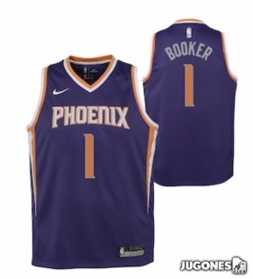 Big Kids` NBA Phoenix Suns Booker Jersey