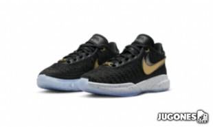 Lebron XX GS Black Metallic Gold