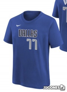 Nike Jr NBA Camiseta Dallas Mavericks Luka Doncic Icon Edition`