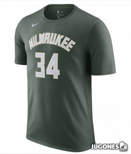 Nike Jr NBA Camiseta Milwaukee Bucks Giannis Antetokounmpo Icon Edition`