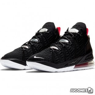 Lebron XVIII Black Red