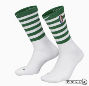 Boston Celtics Elite City Edition Mixtape socks