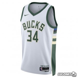 Camiseta Giannis AntetokounmpoMilwaukee Bucks Association Edition