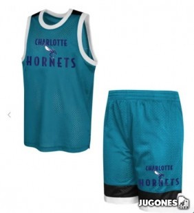 Conjunto Charlotte Hornets Mesh