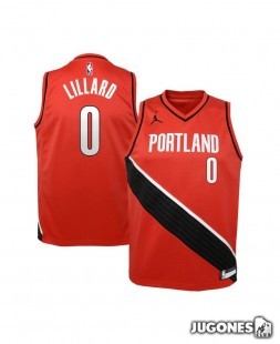 Camiseta Portland Trail Blazers Damian Lillard Jr Statement Edition