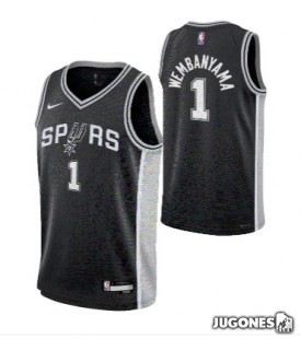 Camiseta San Antonio Spurs Victor Wembanyama