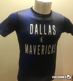 Court Sublimated Dri Tek tee Dallas Mavericks