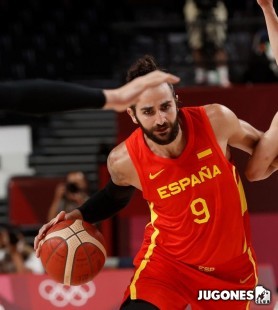 Camiseta Espaa Nike Basket Ricky Rubio Jr