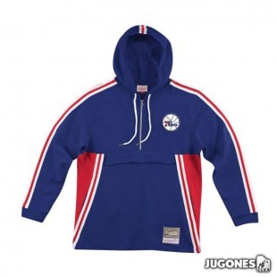 French Terry Anorak Philadelphia 76ers
