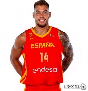 Spain Nike (Road) Limited Willy Hernangomez