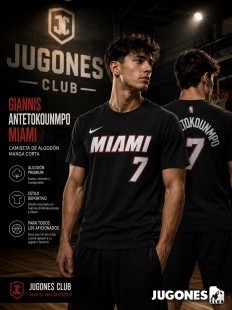 Camiseta Miami Heat Giannis Antetokounmpo