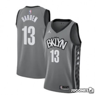 Camiseta Brooklyn Nets James Harden Jr Statement Edition